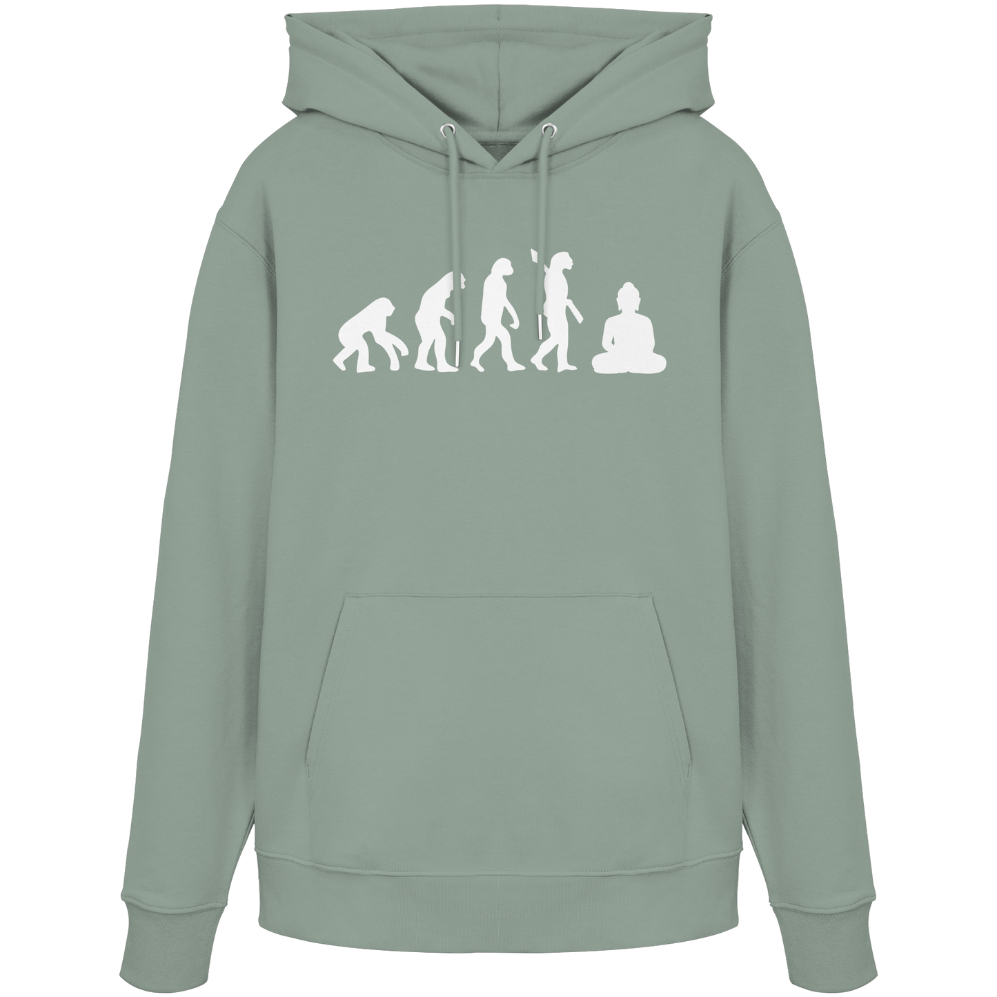 Evolution Buddha - Organic Hoodie