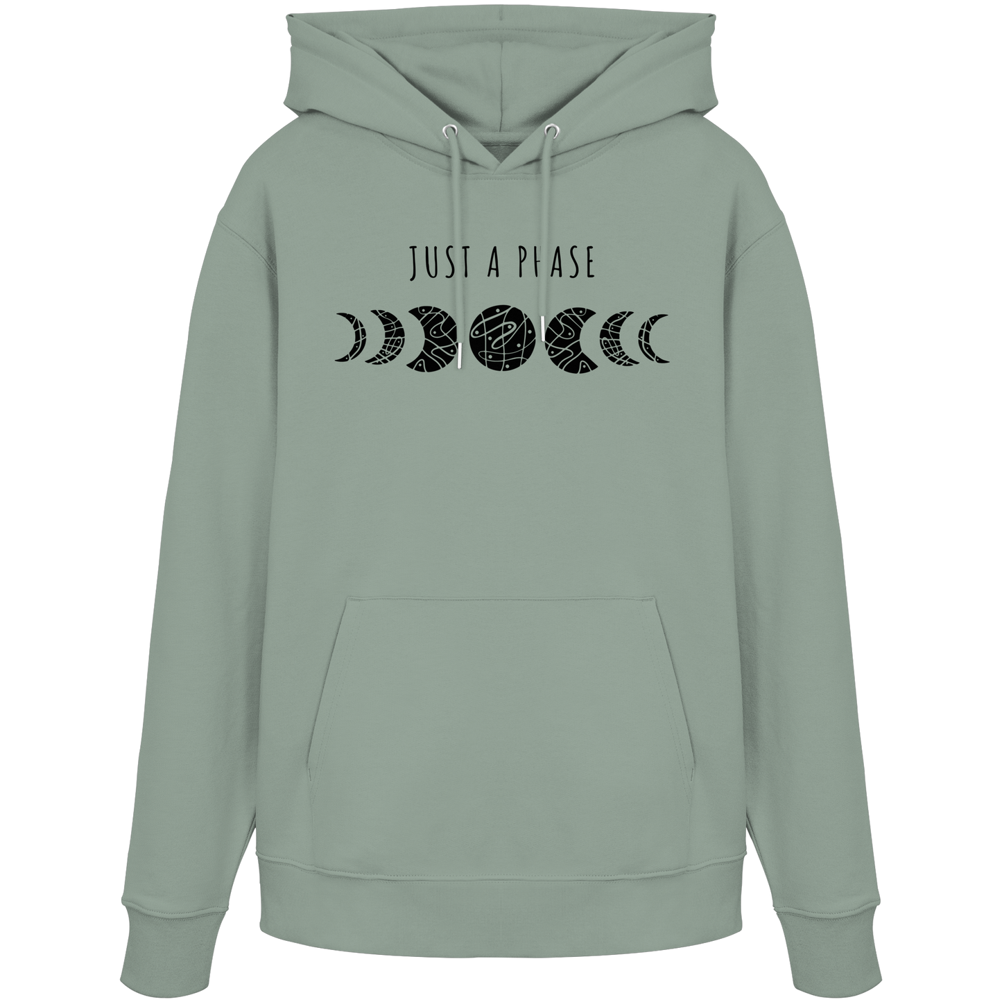 Just a Phase Mondphasen - Organic Hoodie