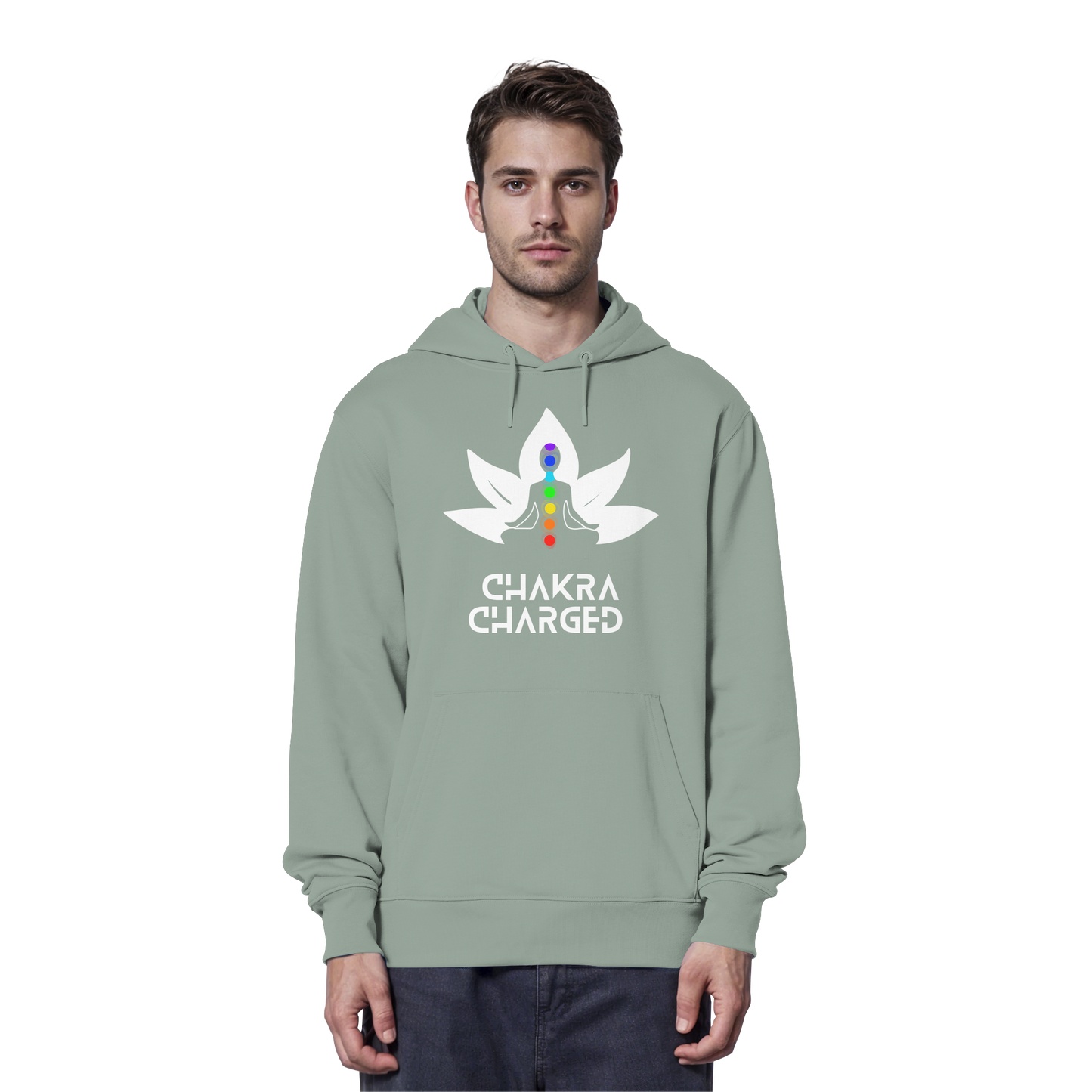 Chakra Charged Lotus - Organic Hoodie