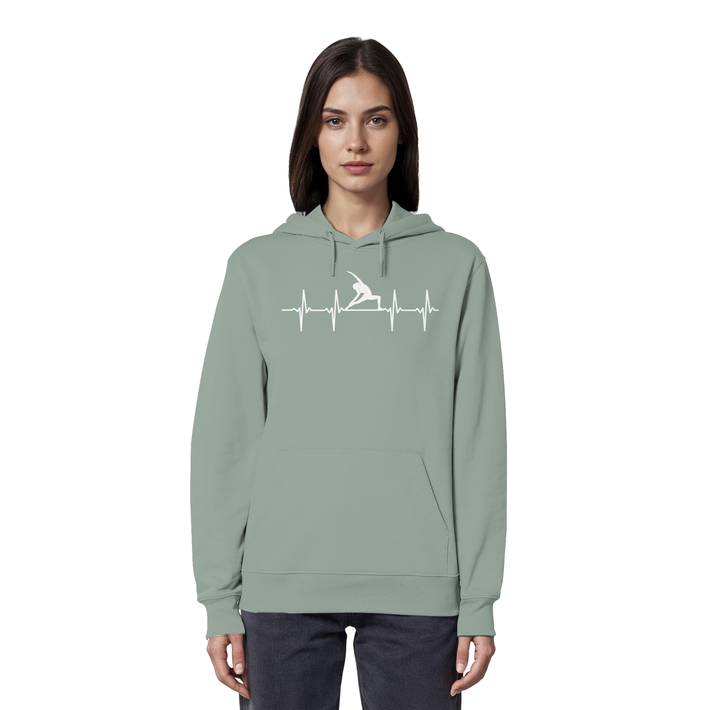 Herzklang Yoga Fan - Organic Hoodie