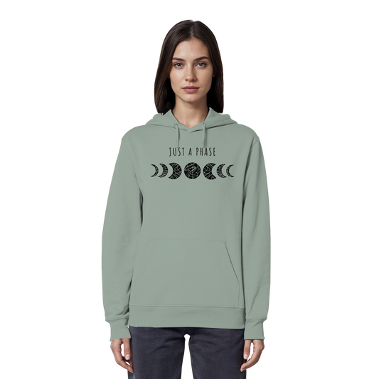 Just a Phase Mondphasen - Organic Hoodie