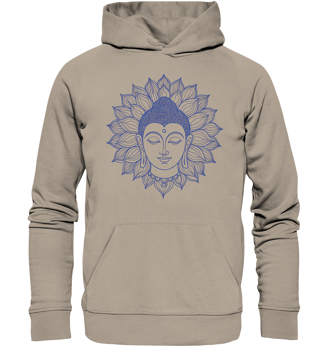 Lotus Buddha - Organic Hoodie