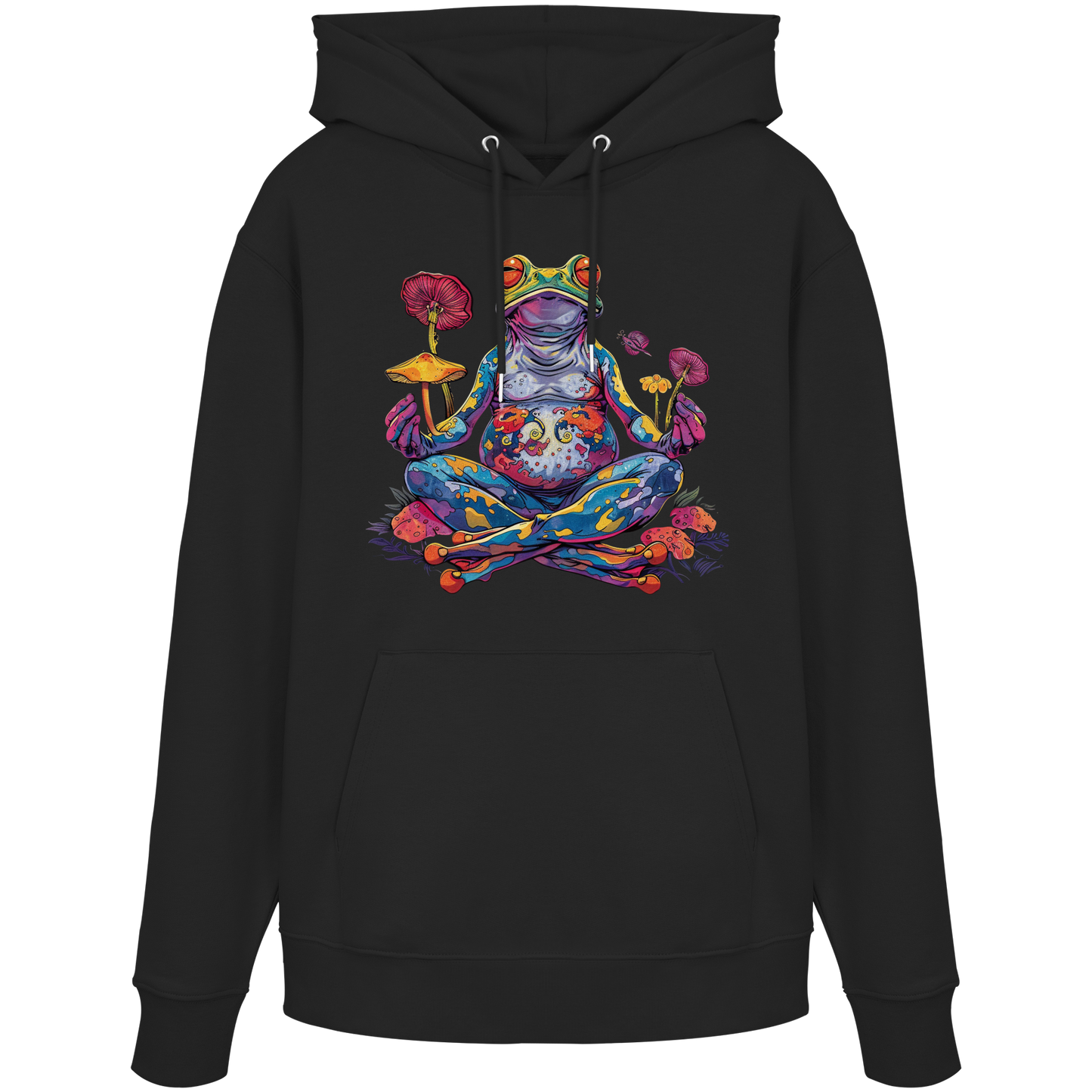 Spiritueller Frosch - Organic Hoodie