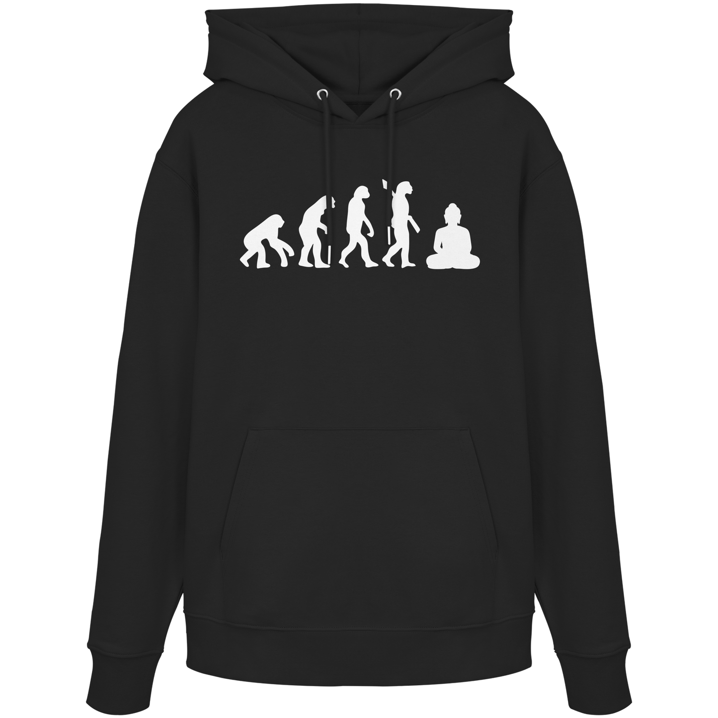 Evolution Buddha - Organic Hoodie