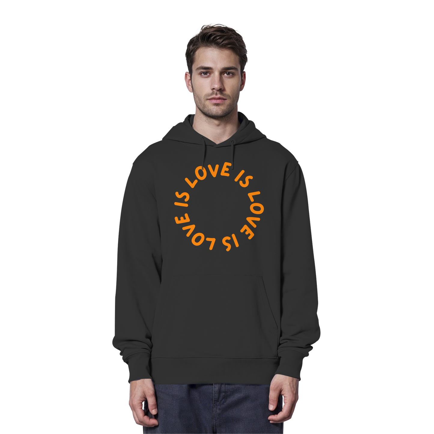 Love is Love is Love - Organic Hoodie