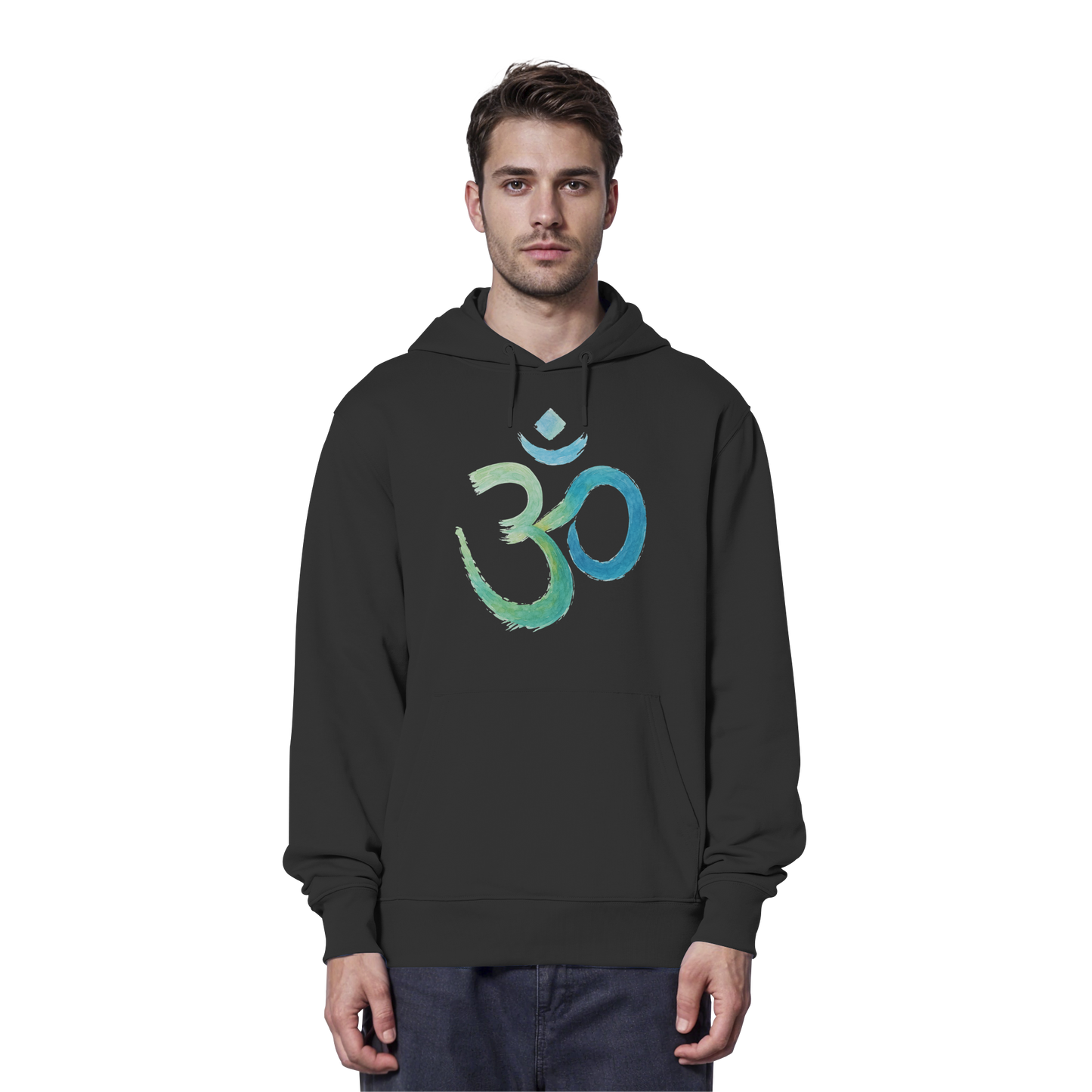 OM Aquarell  - Organic Hoodie