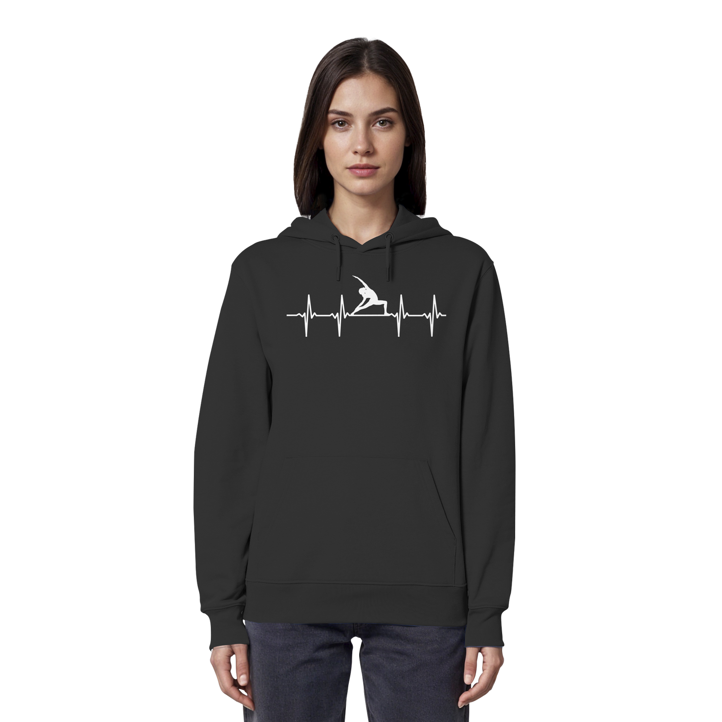 Herzklang Yoga Fan - Organic Hoodie