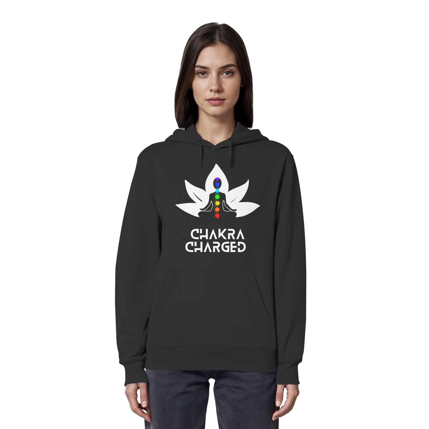 Chakra Charged Lotus - Organic Hoodie