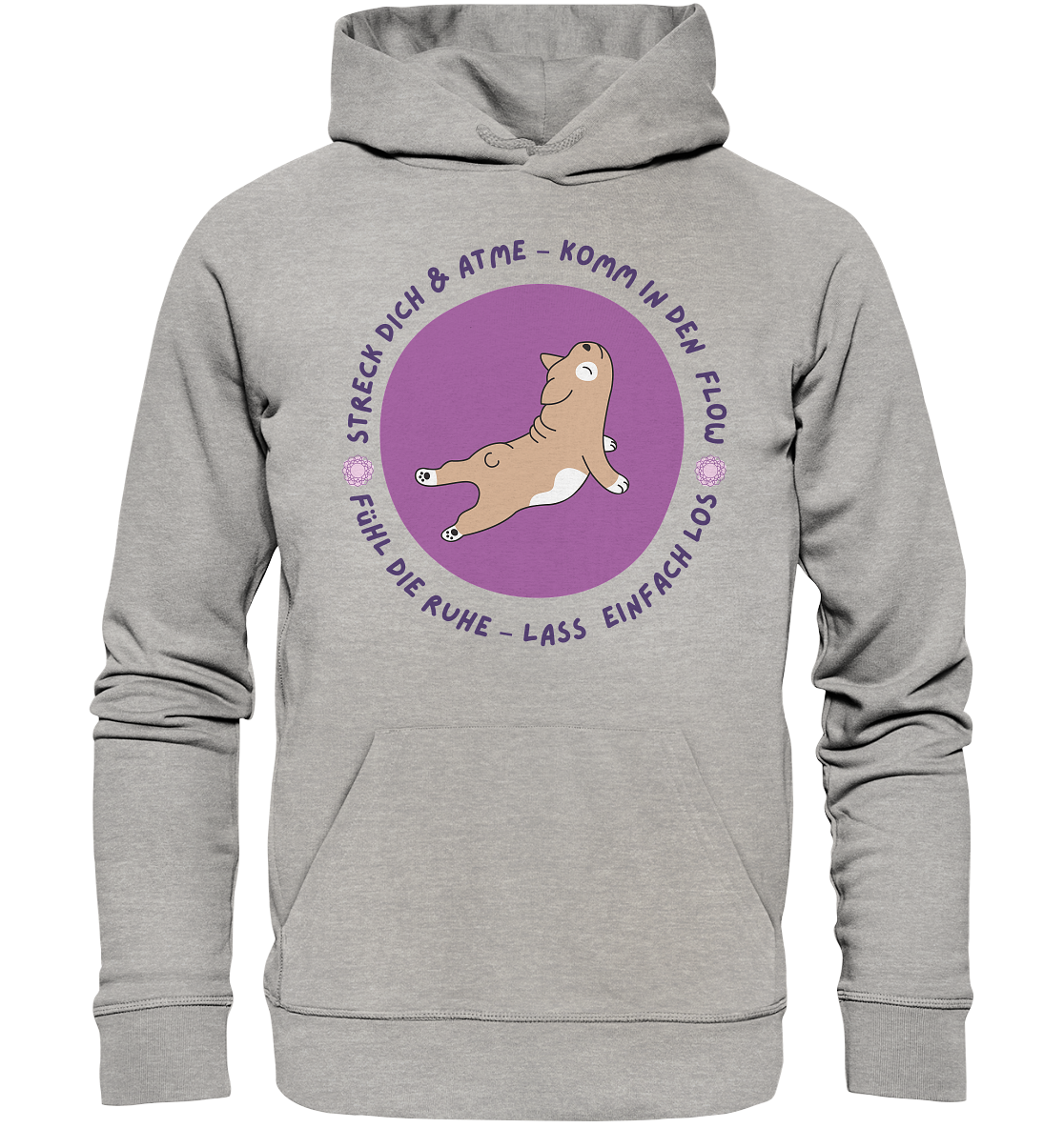 Yoga Frenchie  - Organic Hoodie