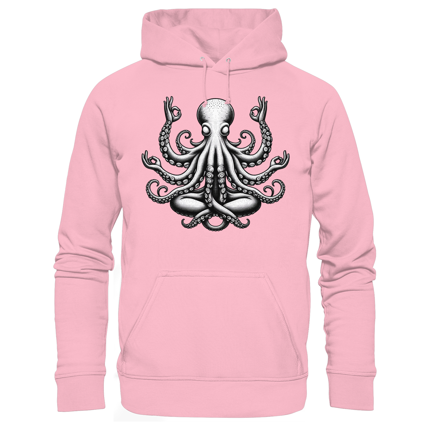 Oktopus in Meditation - Organic Hoodie
