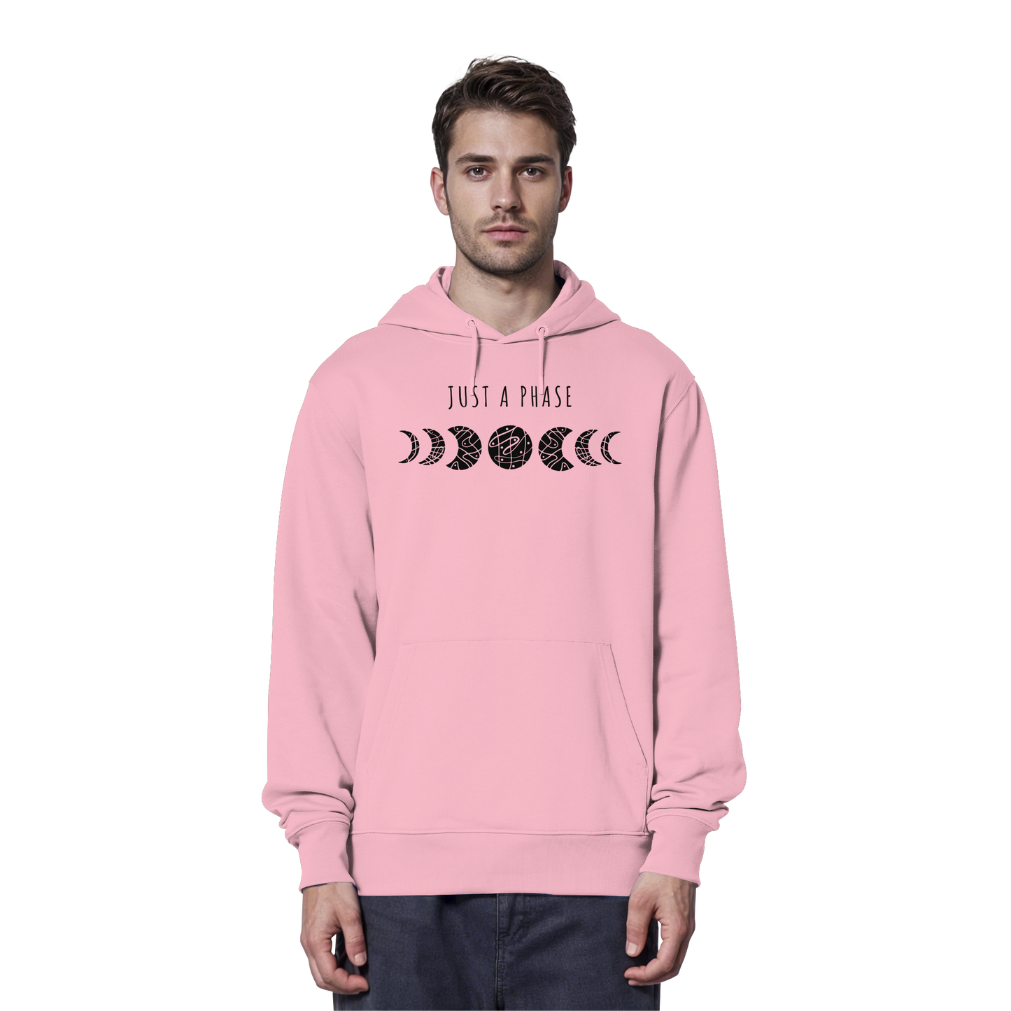 Just a Phase Mondphasen - Organic Hoodie