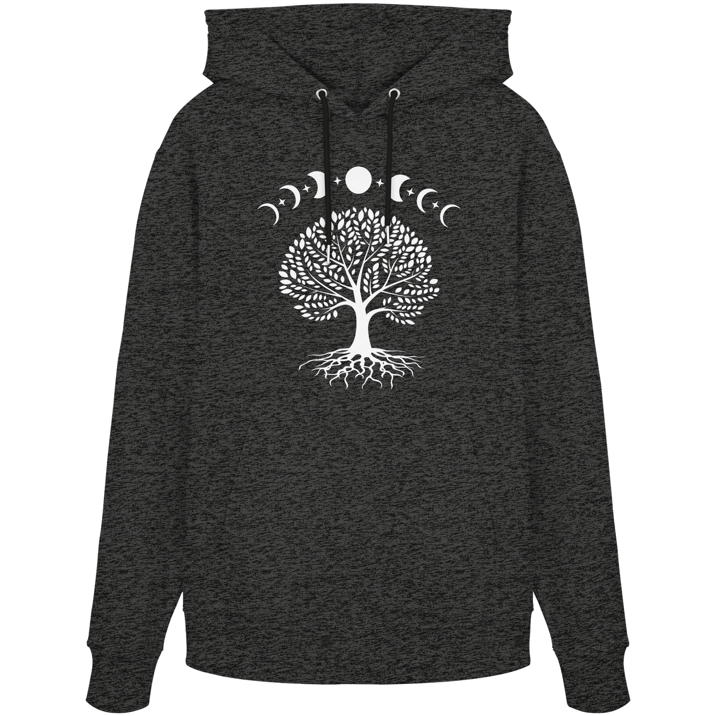 Mondphasen Lebensbaum - Organic Hoodie