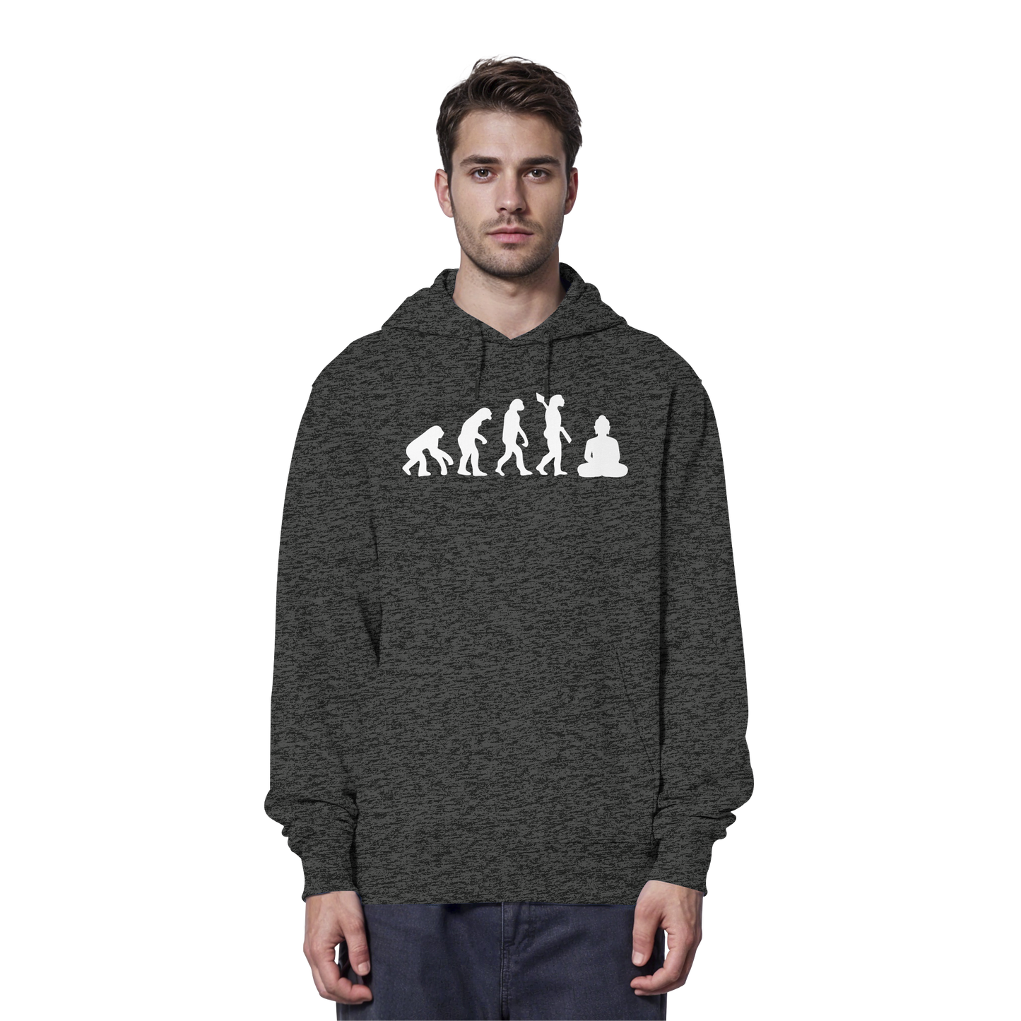 Evolution Buddha - Organic Hoodie