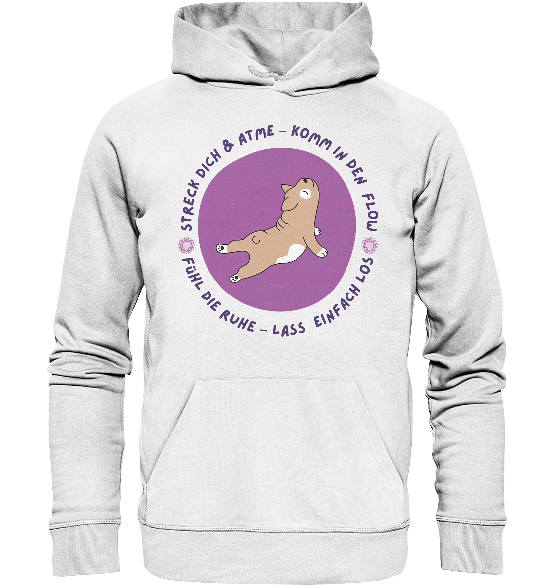 Yoga Frenchie  - Organic Hoodie