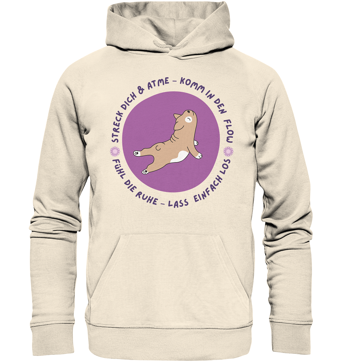 Yoga Frenchie  - Organic Hoodie
