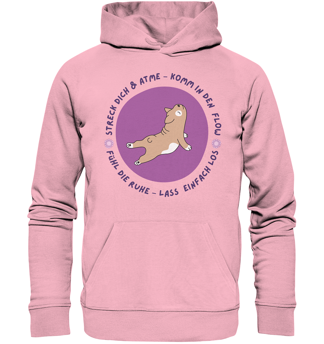 Yoga Frenchie  - Organic Hoodie