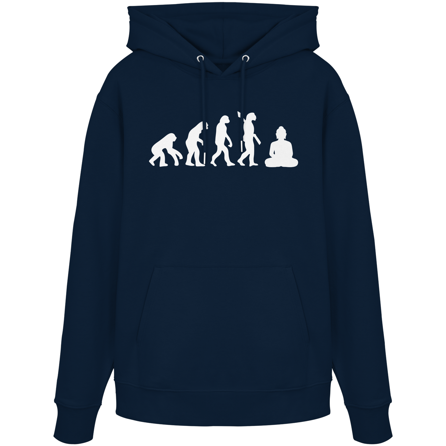 Evolution Buddha - Organic Hoodie