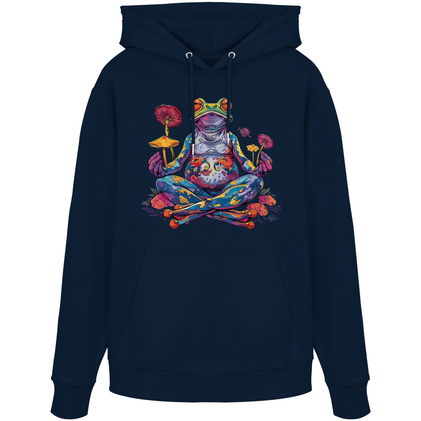 Spiritueller Frosch - Organic Hoodie