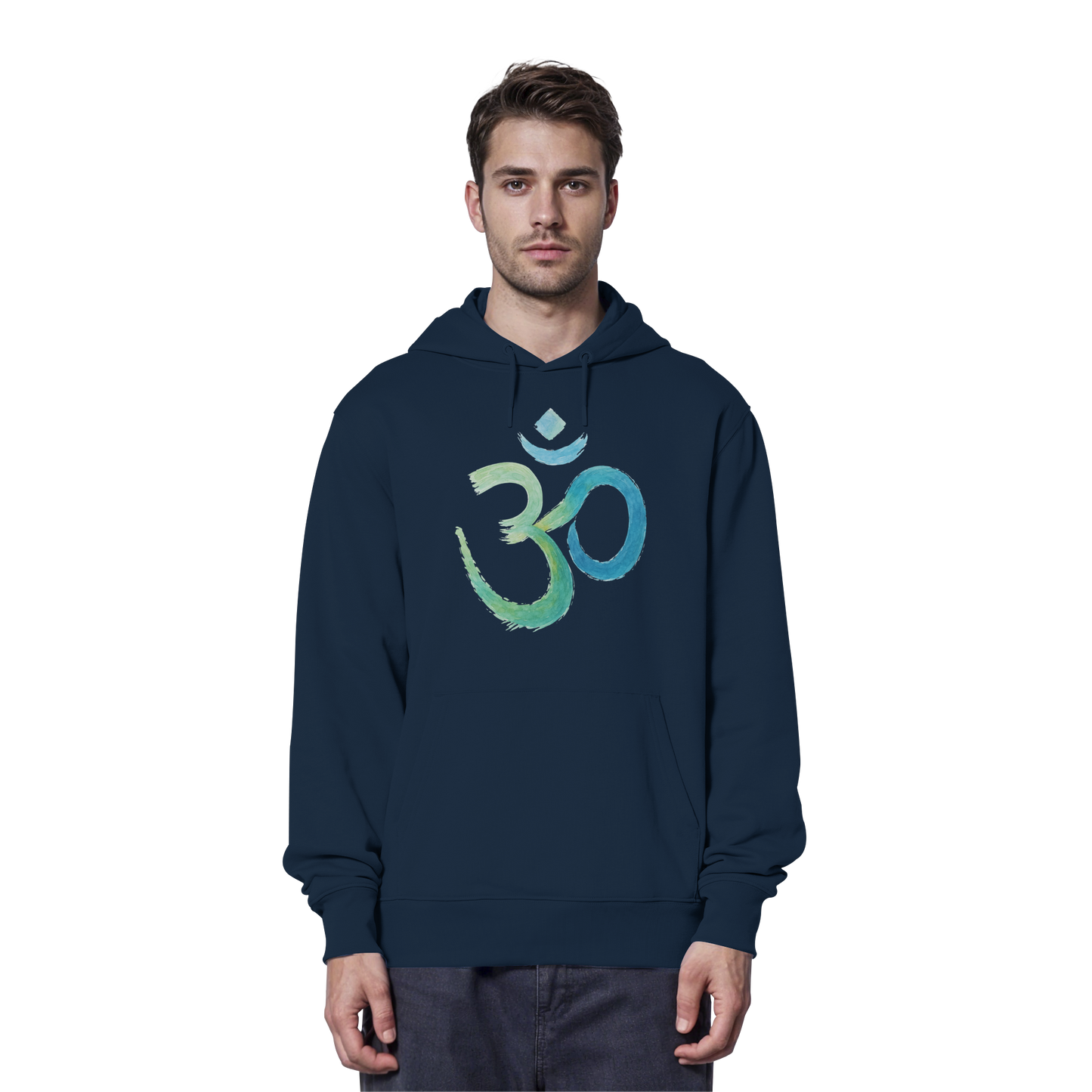 OM Aquarell  - Organic Hoodie