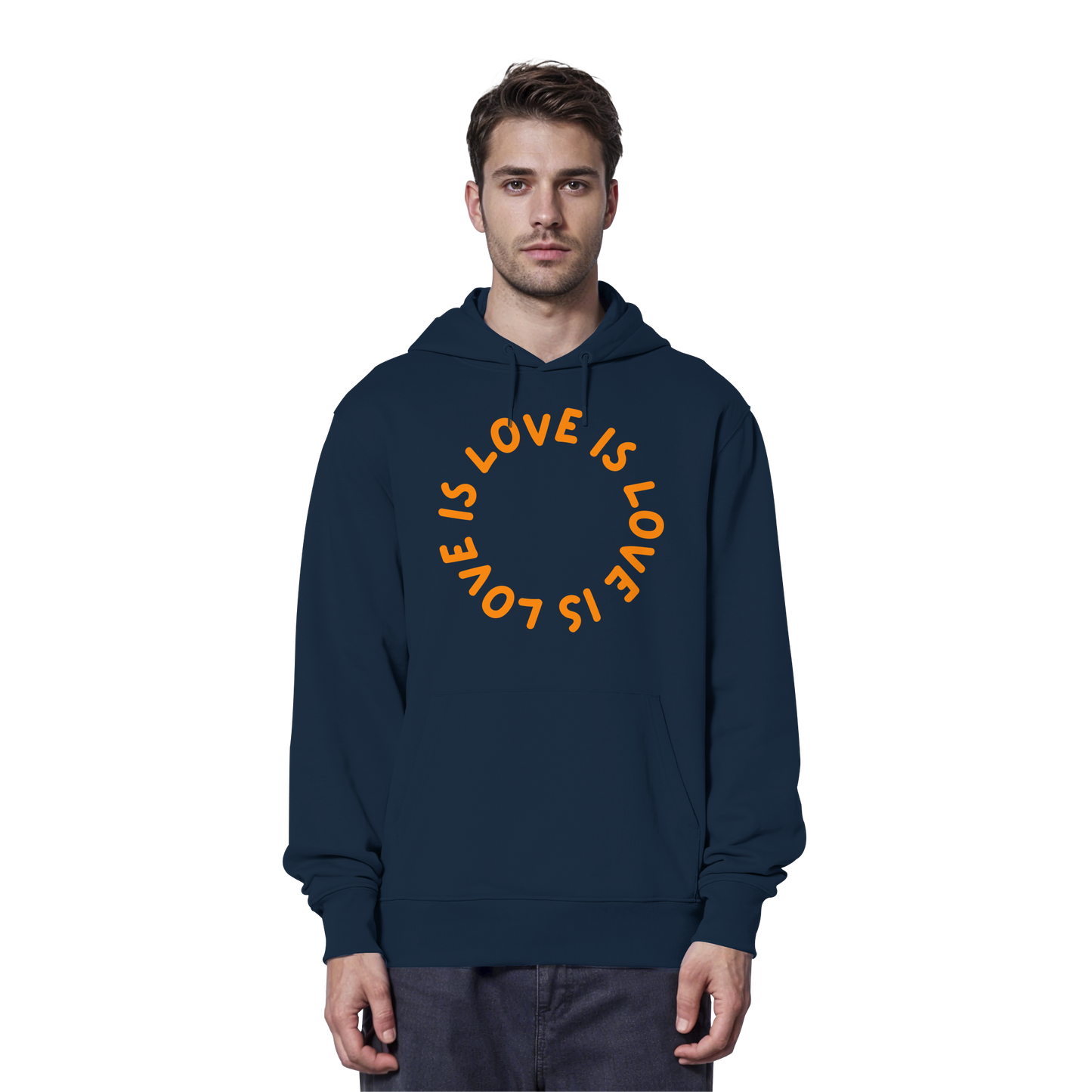 Love is Love is Love - Organic Hoodie