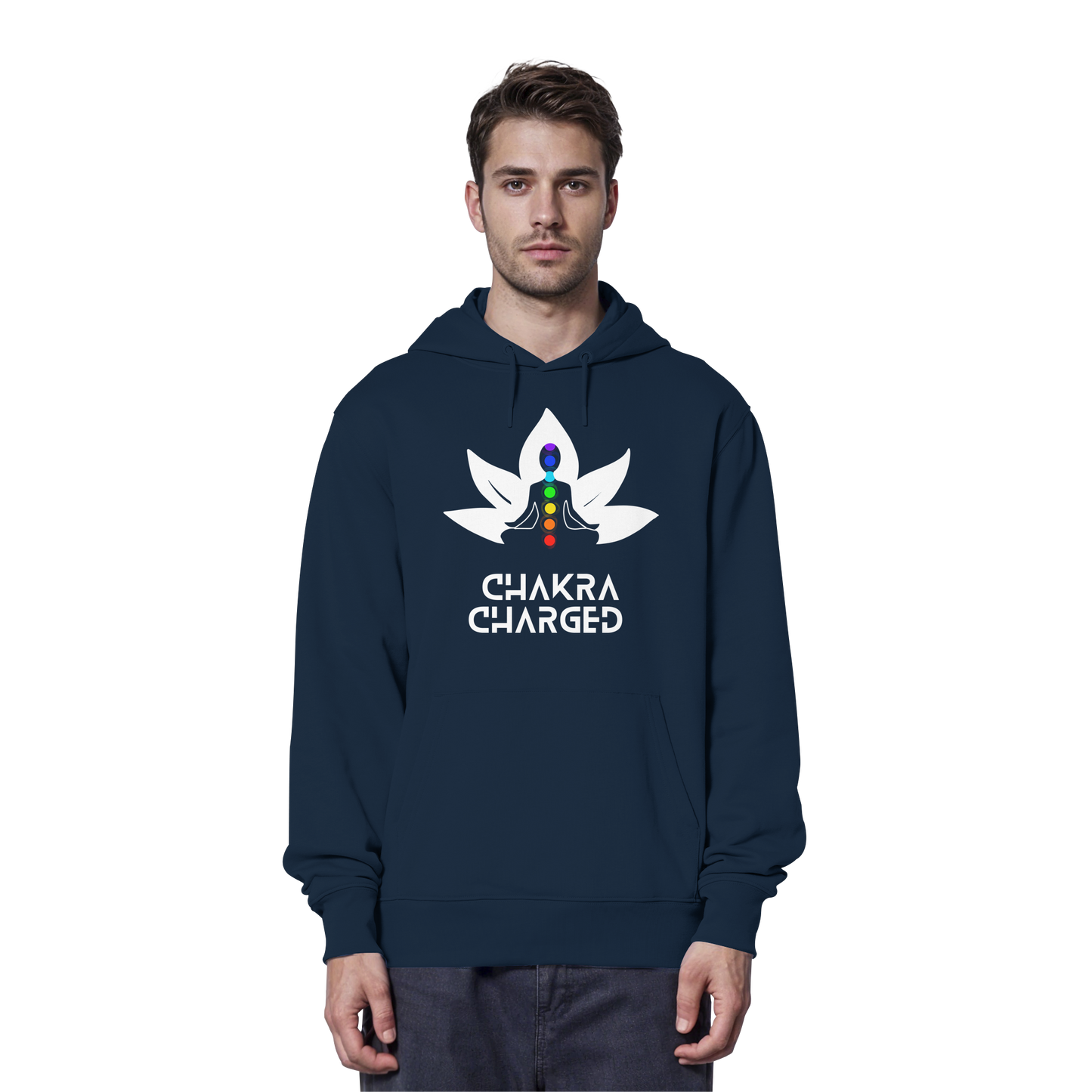 Chakra Charged Lotus - Organic Hoodie