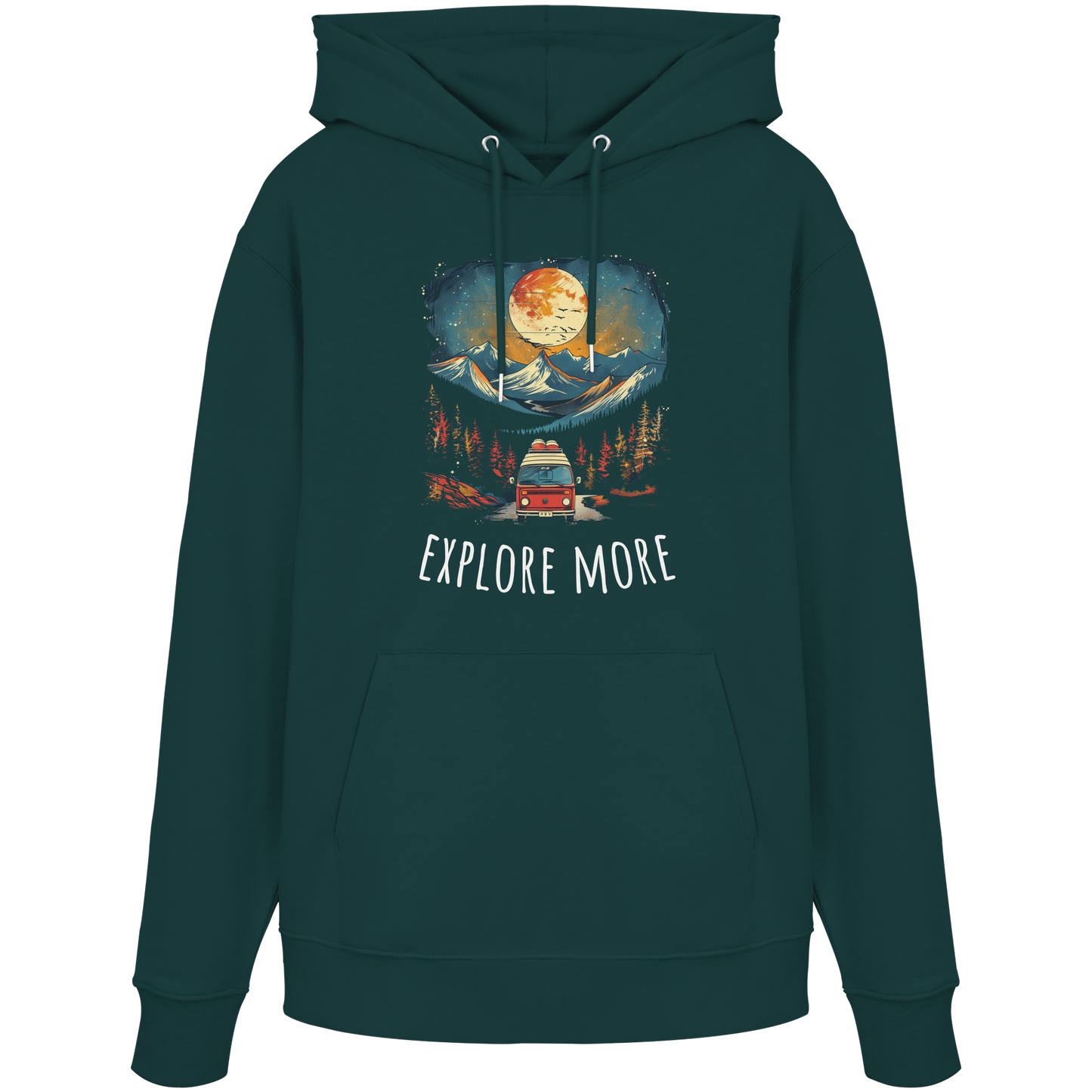 Explore More Bulli Lover - Organic Hoodie