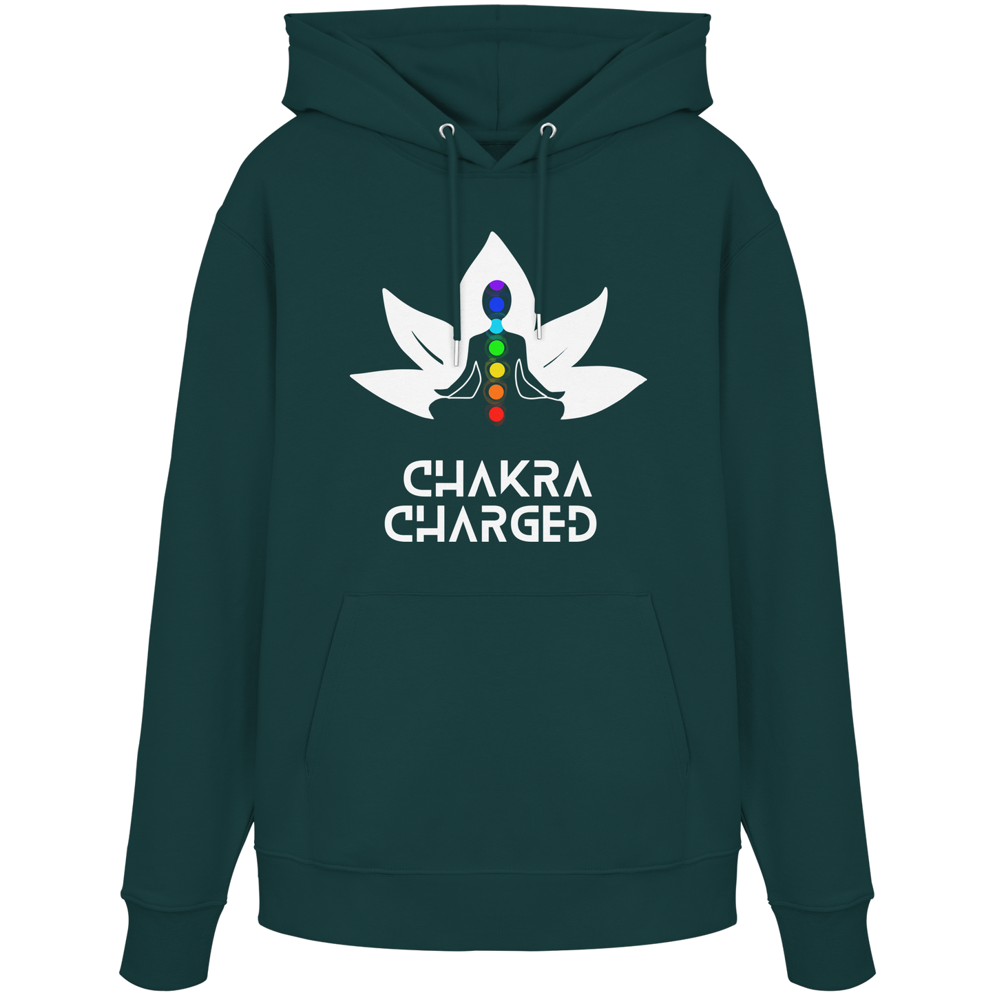 Chakra Charged Lotus - Organic Hoodie