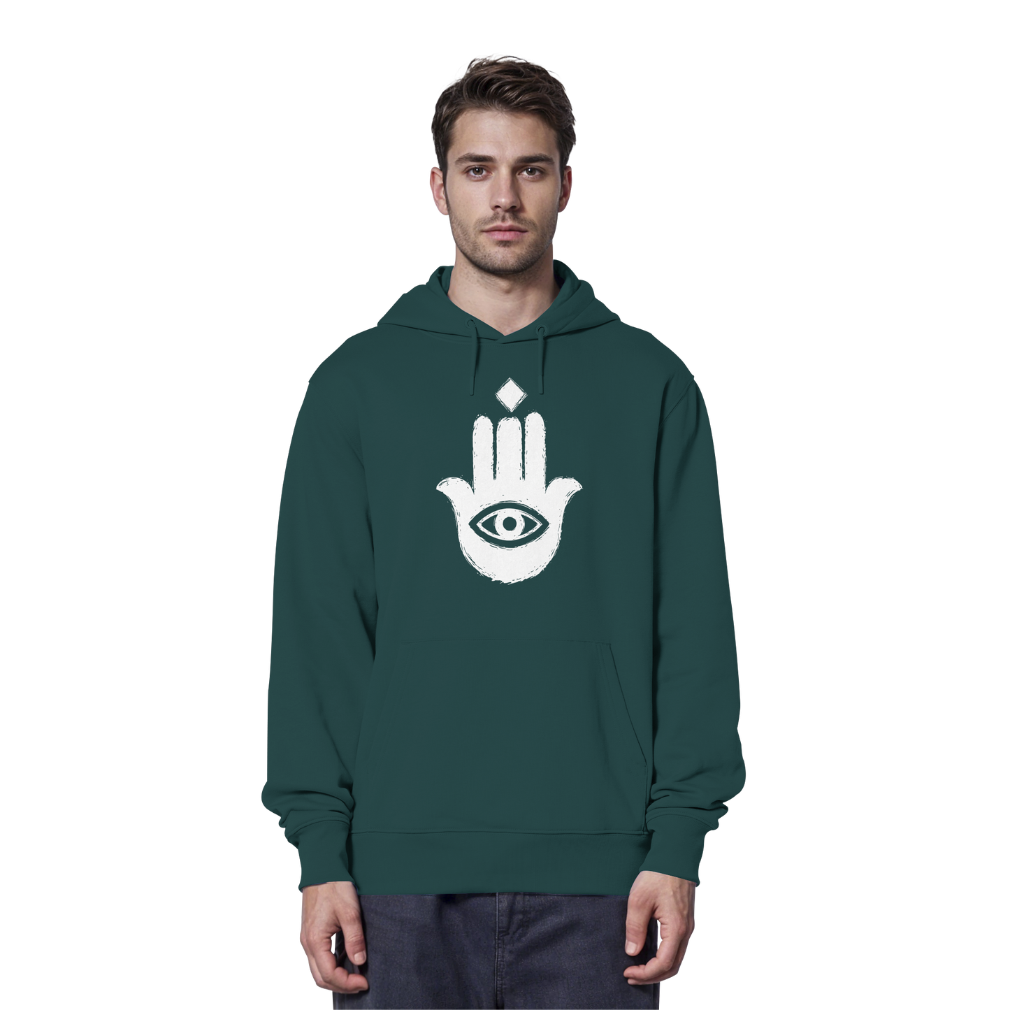 Hand der Fatima - Organic Hoodie