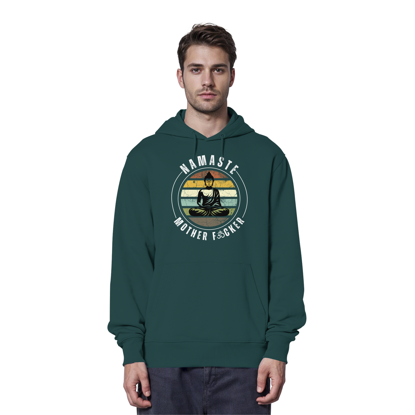 Namaste Mother F*cker OM - Organic Hoodie