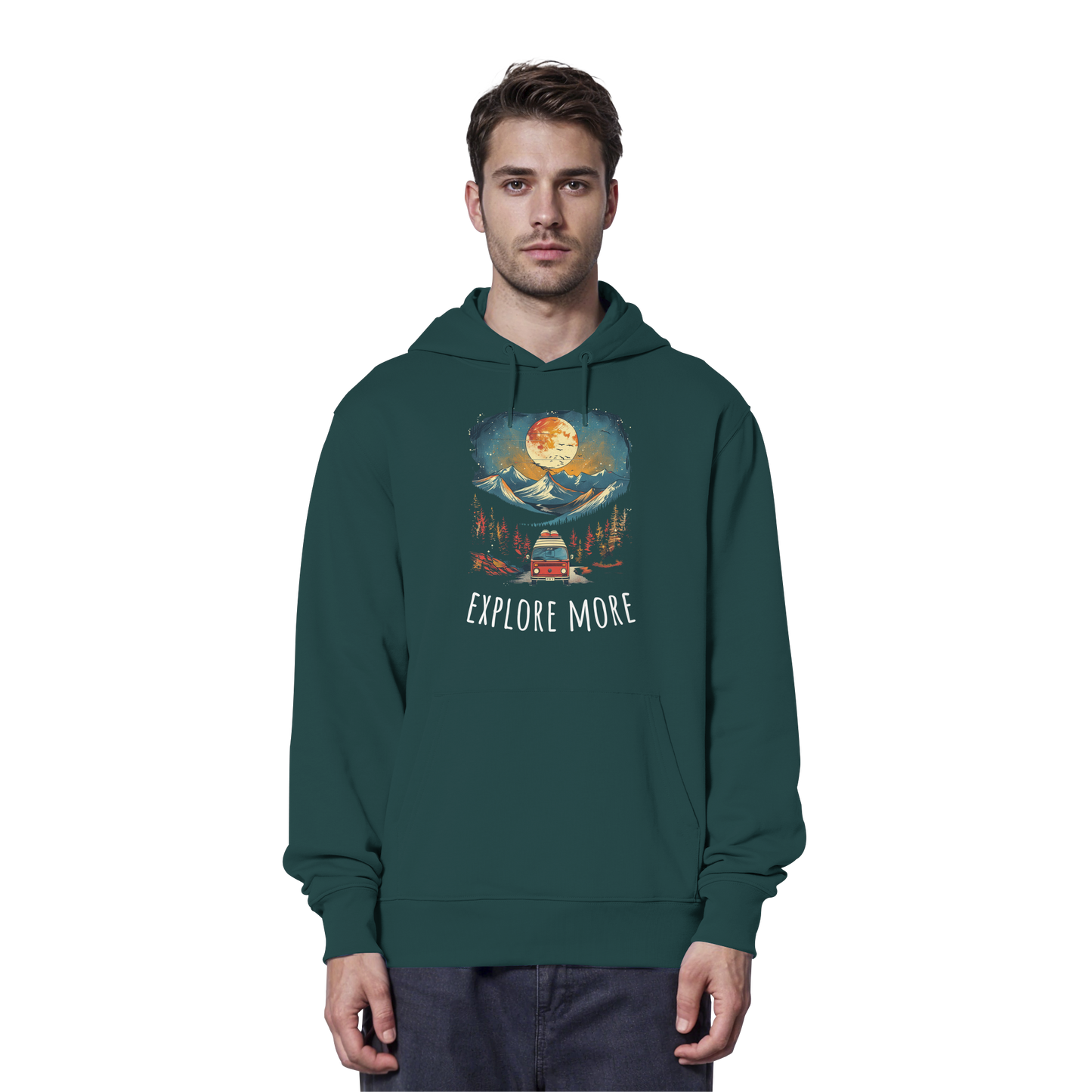 Explore More Bulli Lover - Organic Hoodie