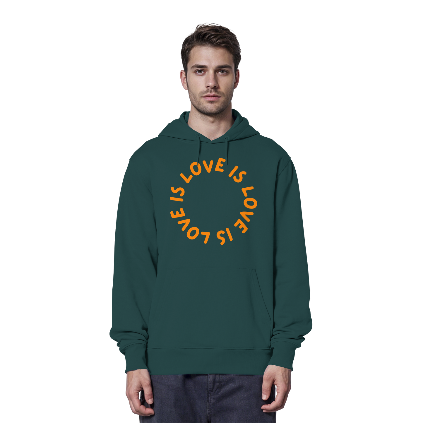 Love is Love is Love - Organic Hoodie