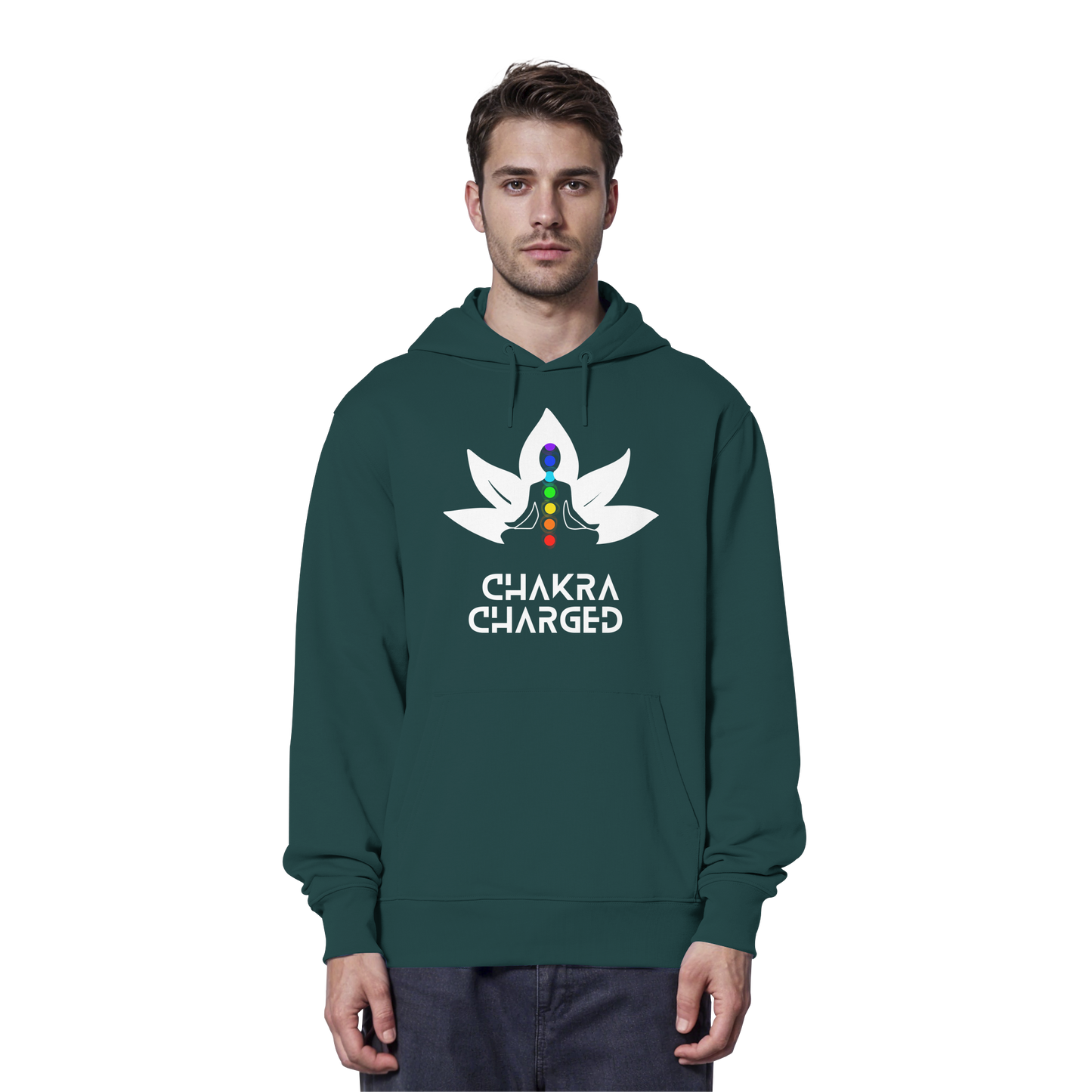 Chakra Charged Lotus - Organic Hoodie