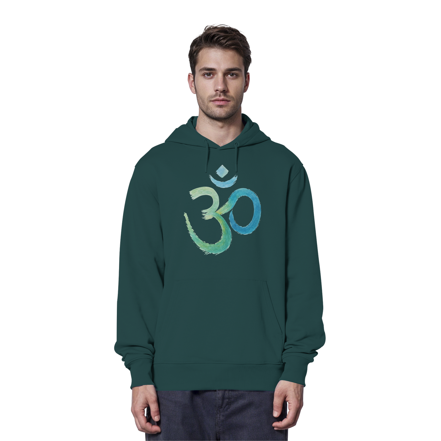 OM Aquarell  - Organic Hoodie