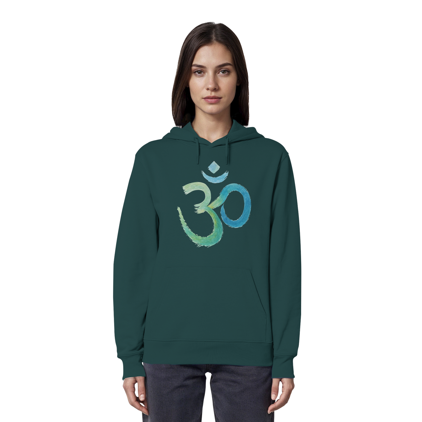 OM Aquarell  - Organic Hoodie