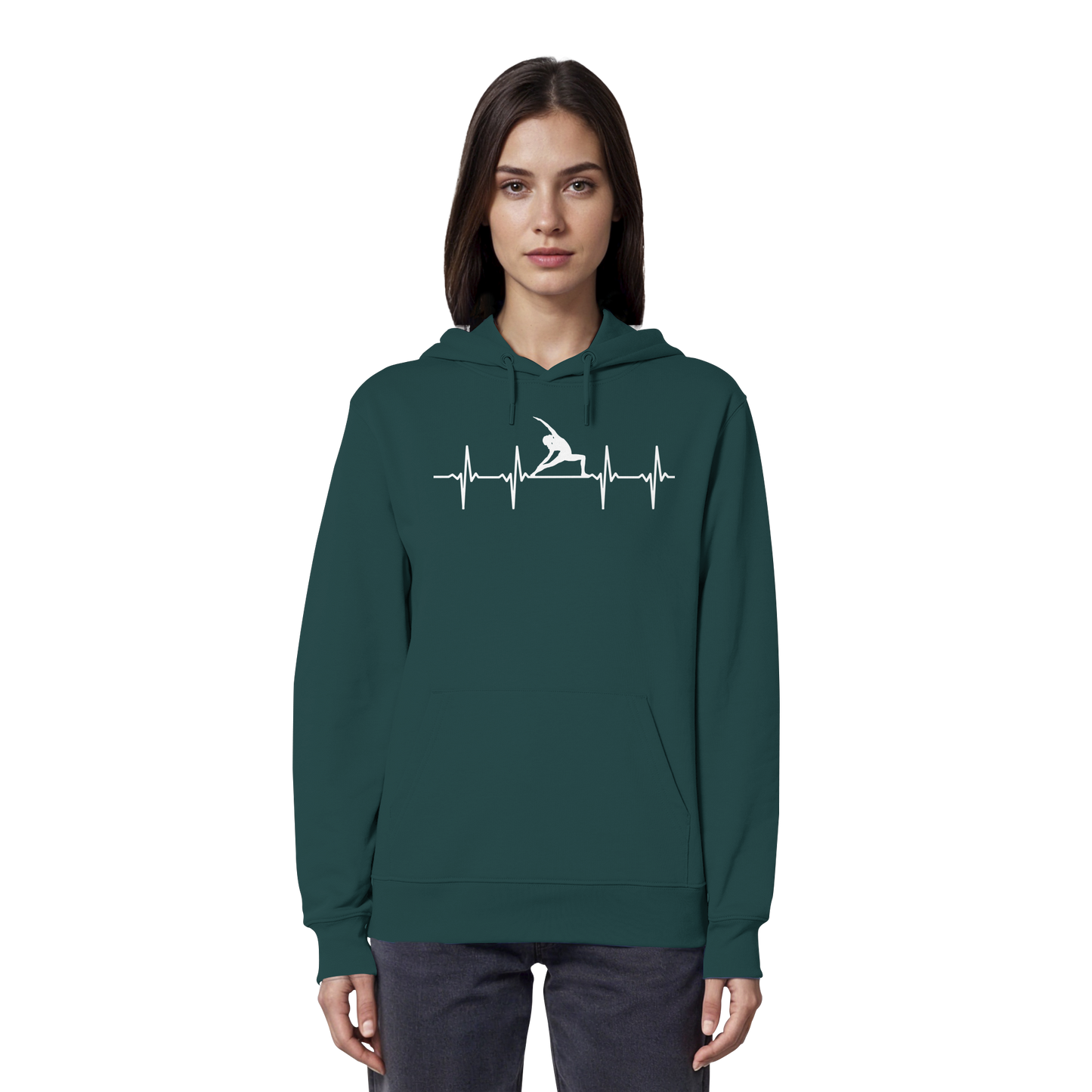 Herzklang Yoga Fan - Organic Hoodie