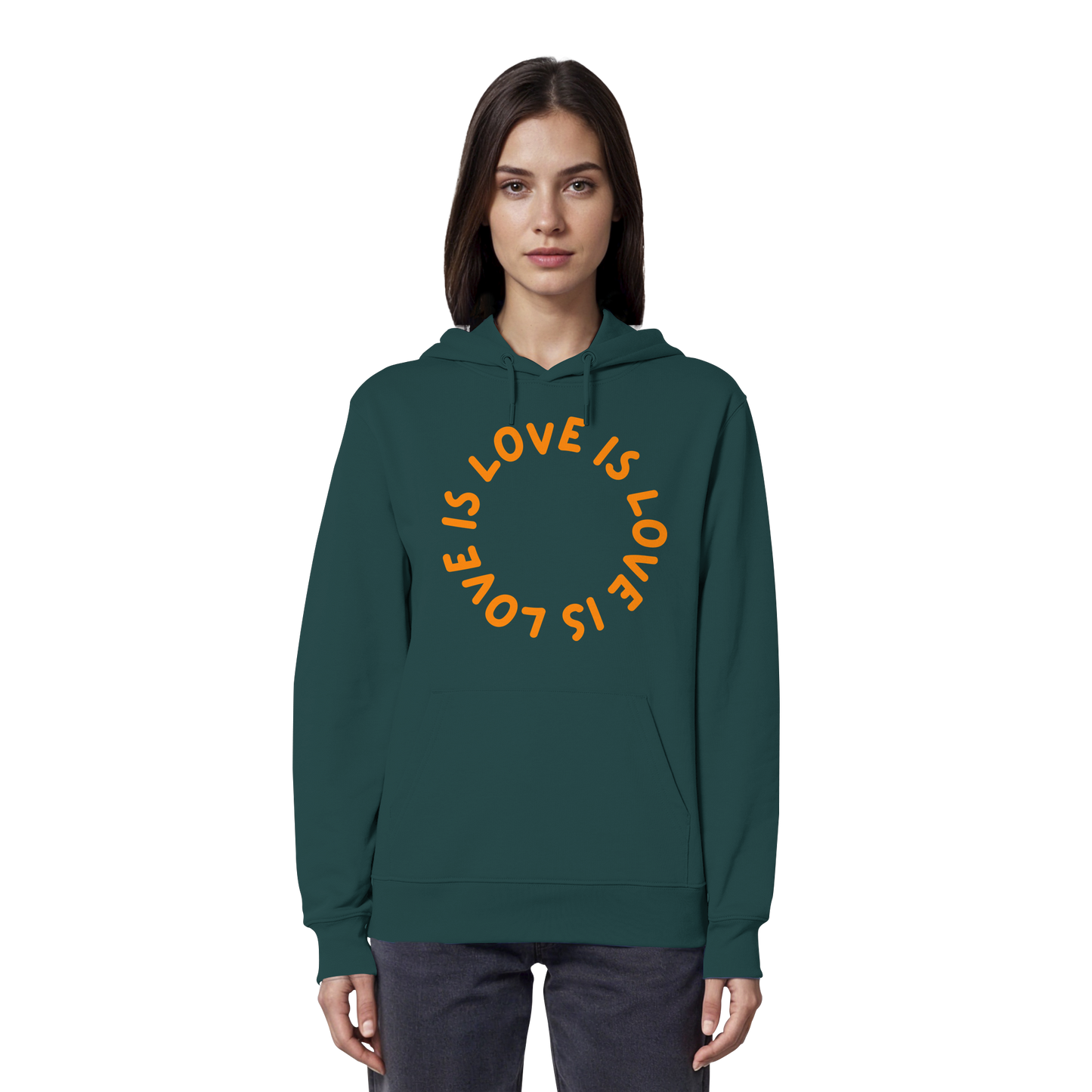 Love is Love is Love - Organic Hoodie