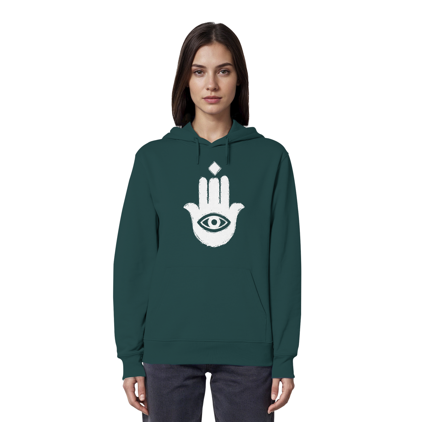 Hand der Fatima - Organic Hoodie