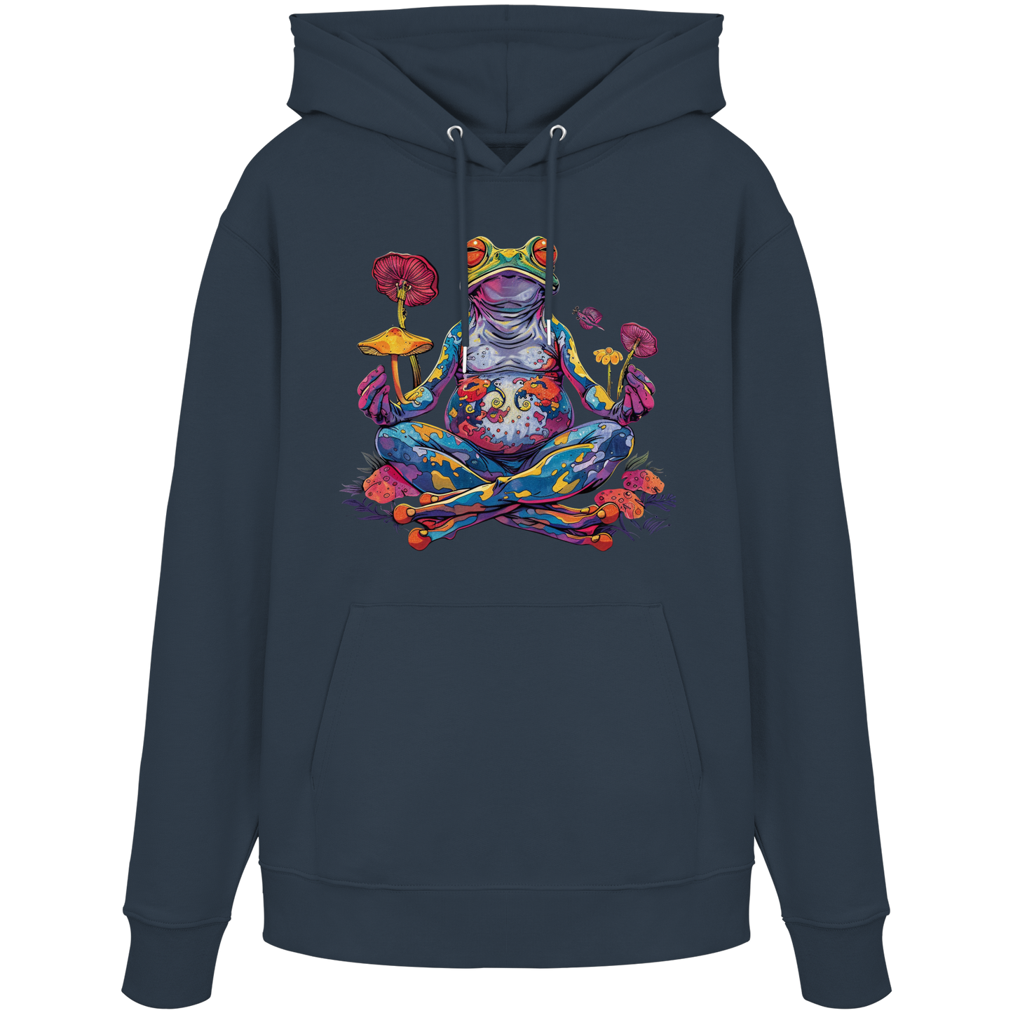 Spiritueller Frosch - Organic Hoodie