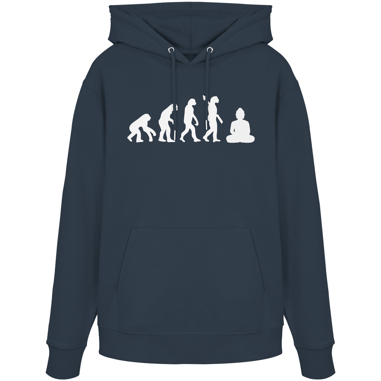 Evolution Buddha - Organic Hoodie