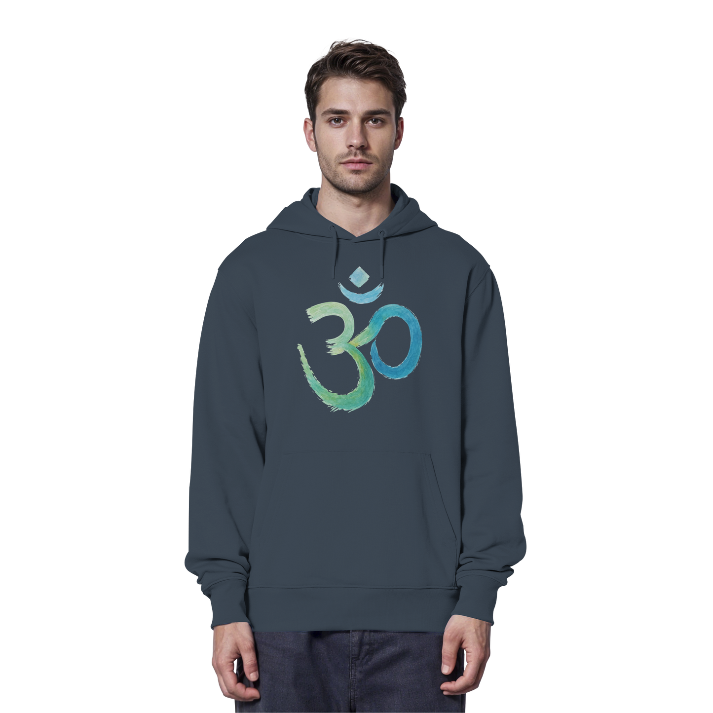 OM Aquarell  - Organic Hoodie