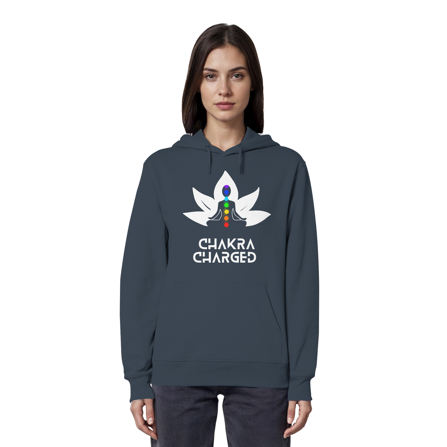 Chakra Charged Lotus - Organic Hoodie