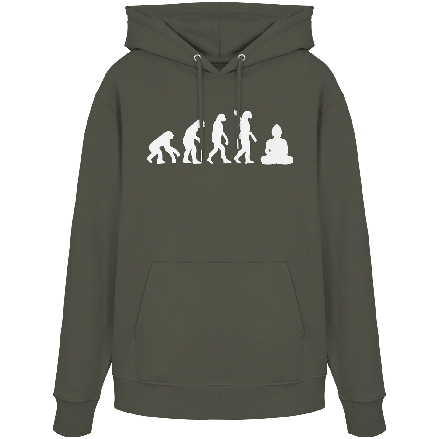 Evolution Buddha - Organic Hoodie