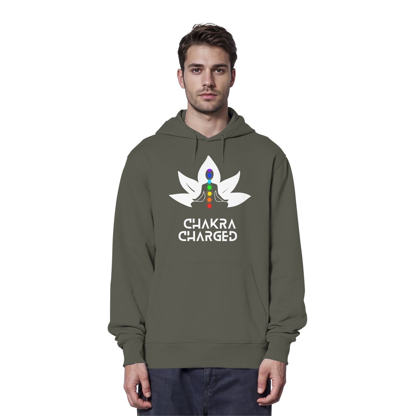 Chakra Charged Lotus - Organic Hoodie