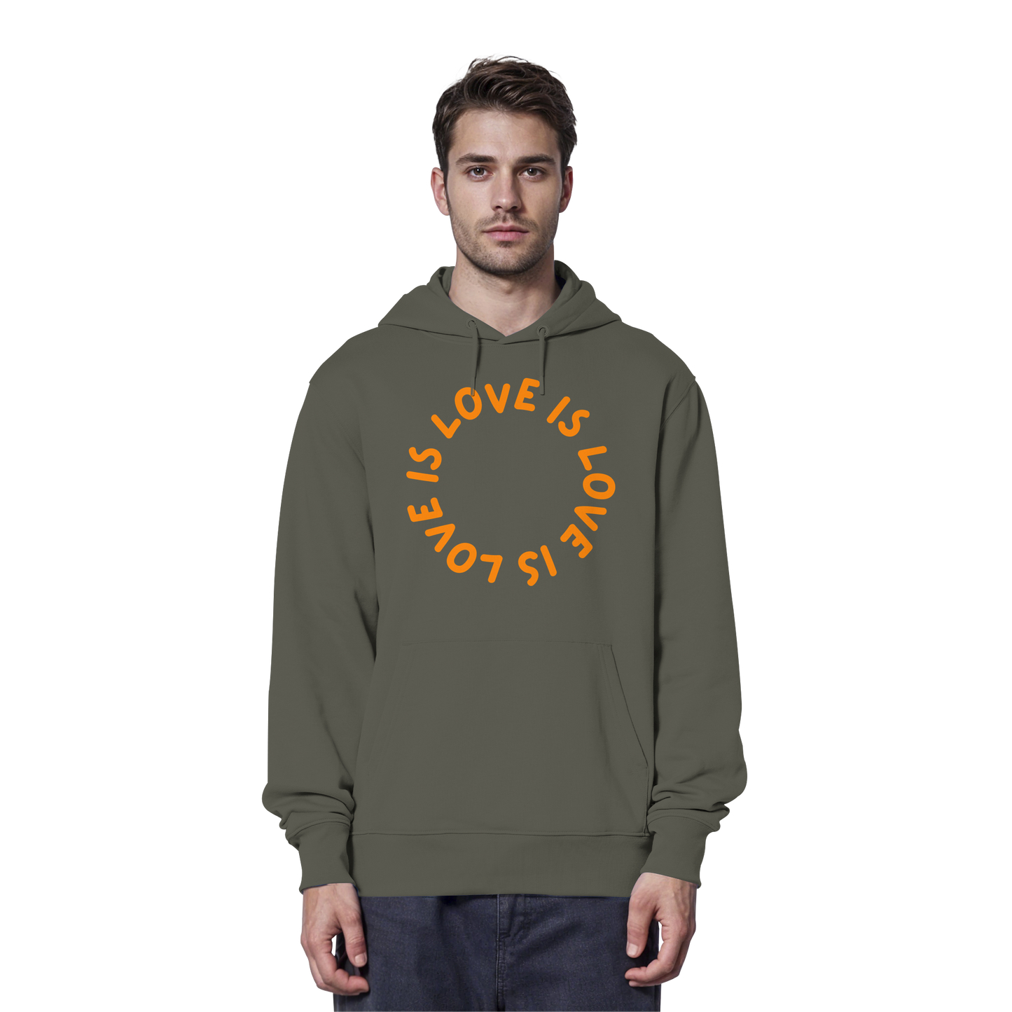 Love is Love is Love - Organic Hoodie