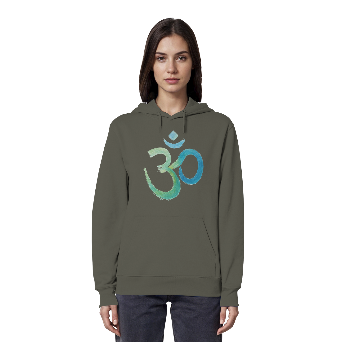 OM Aquarell  - Organic Hoodie