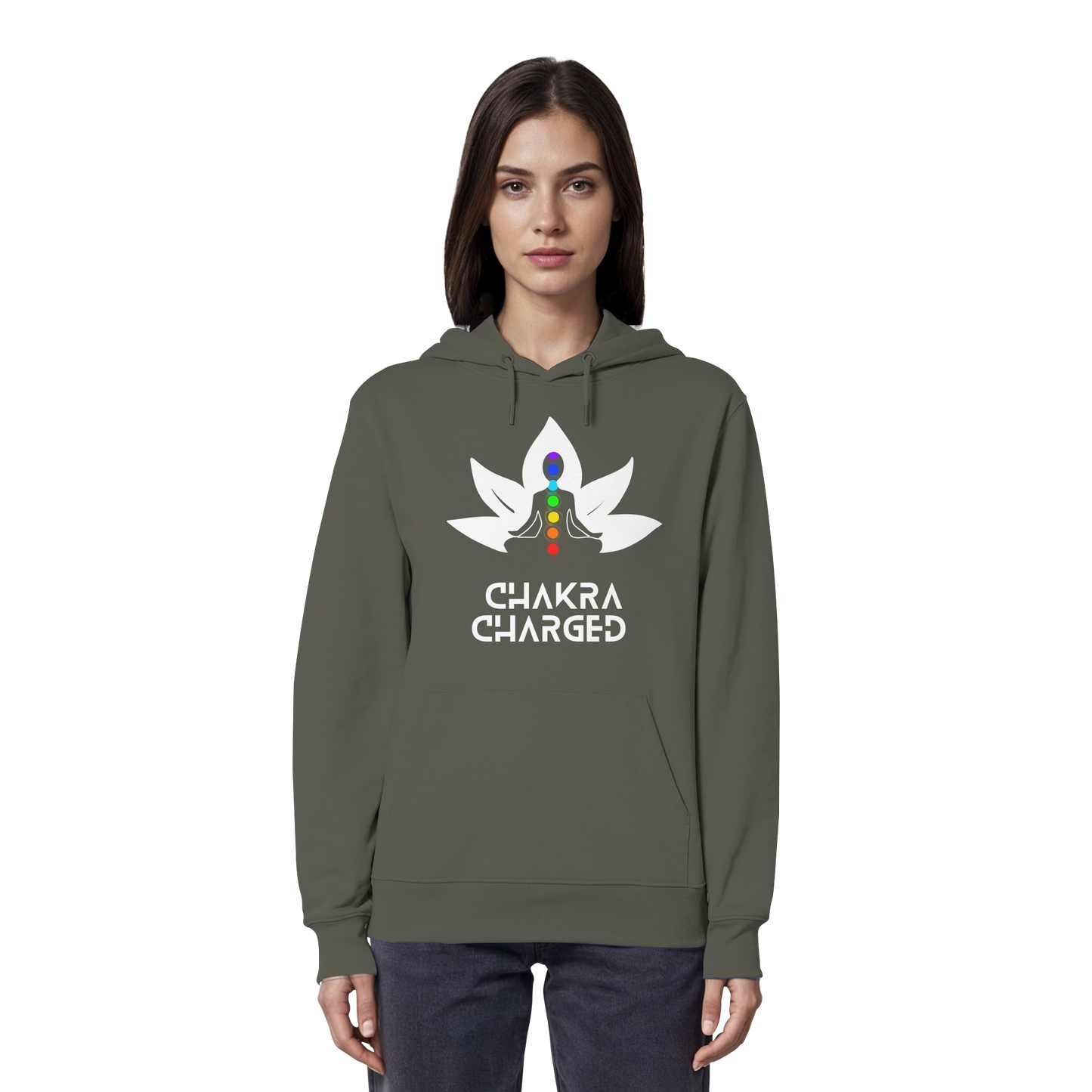 Chakra Charged Lotus - Organic Hoodie