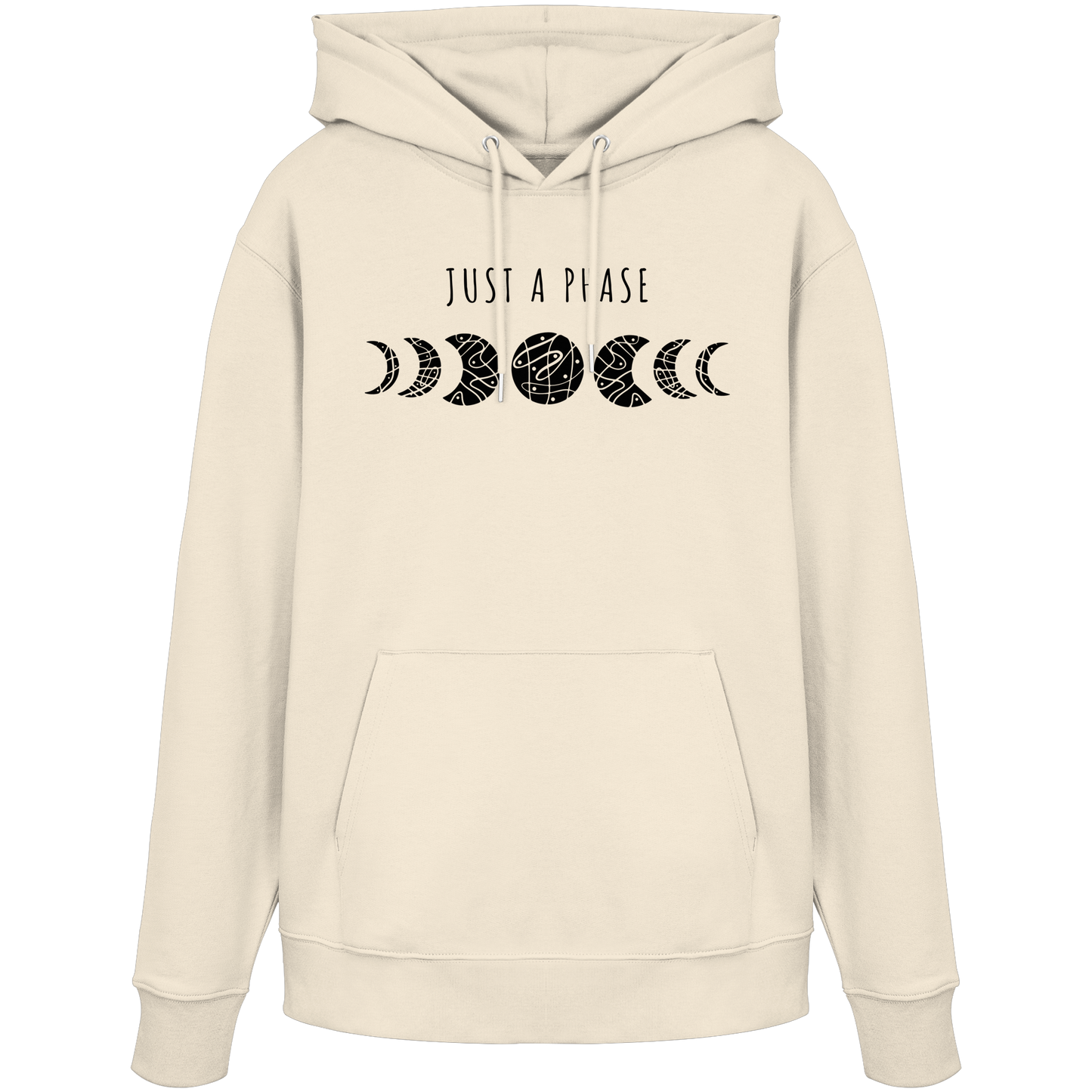 Just a Phase Mondphasen - Organic Hoodie