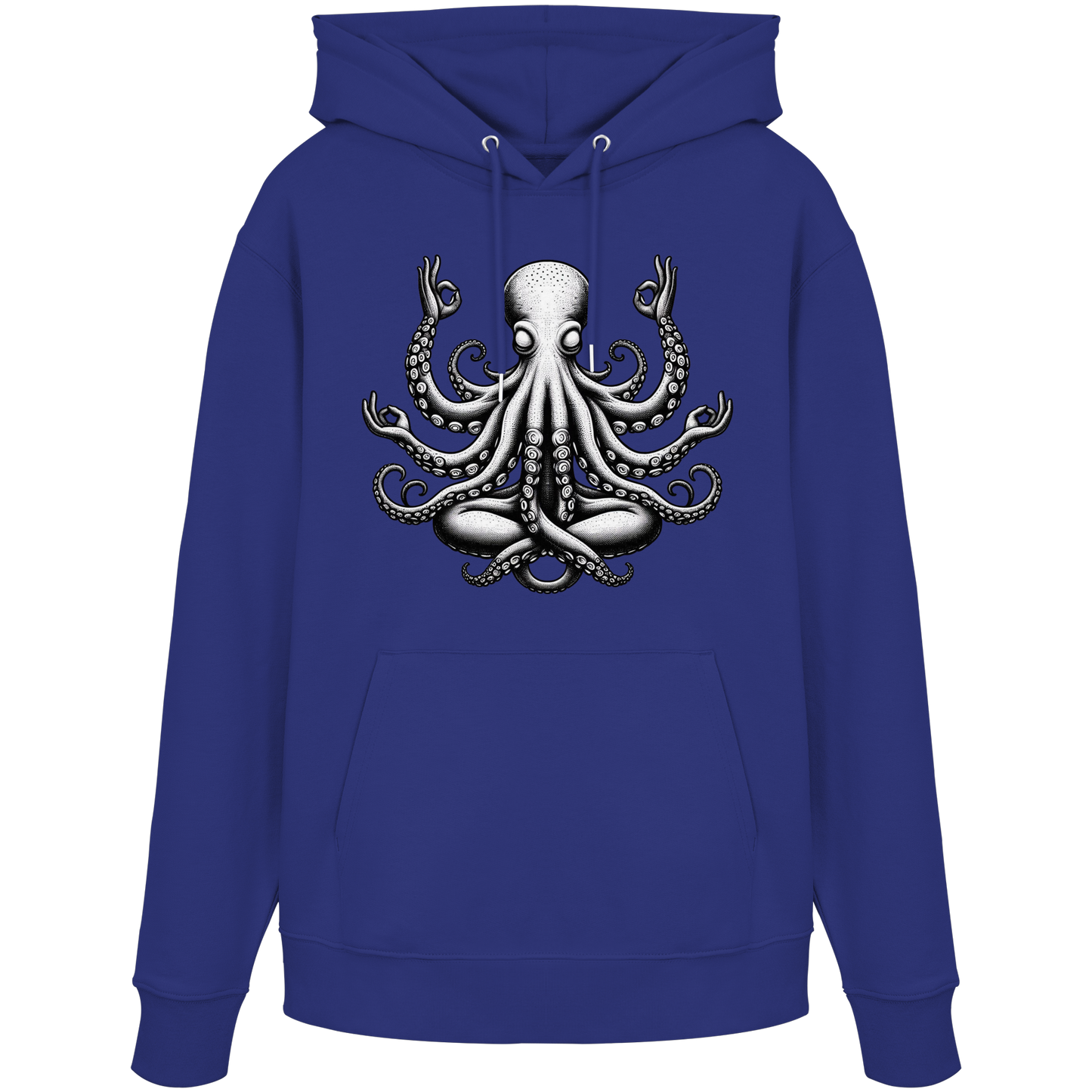Oktopus in Meditation - Organic Hoodie