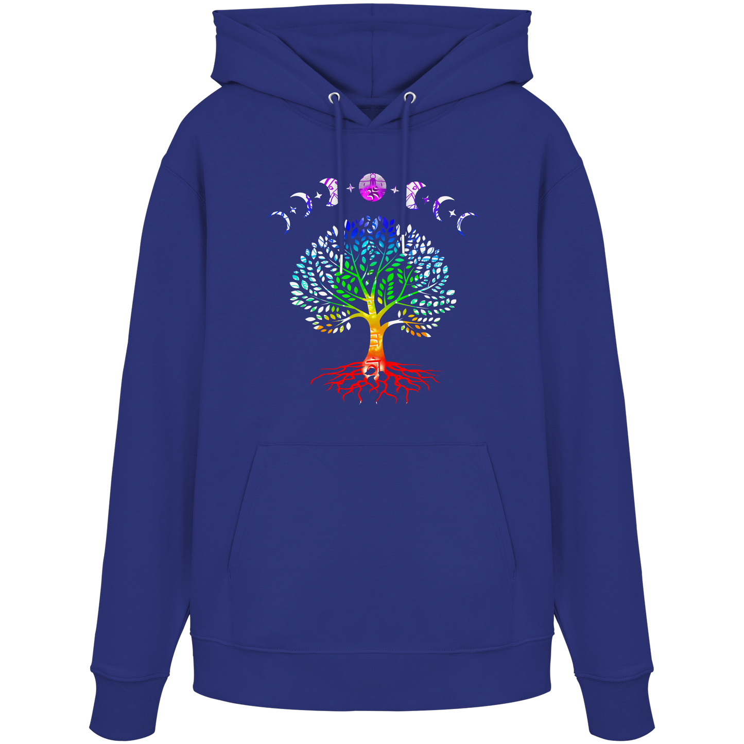 Lebensbaum + Mondphasen - Organic Hoodie