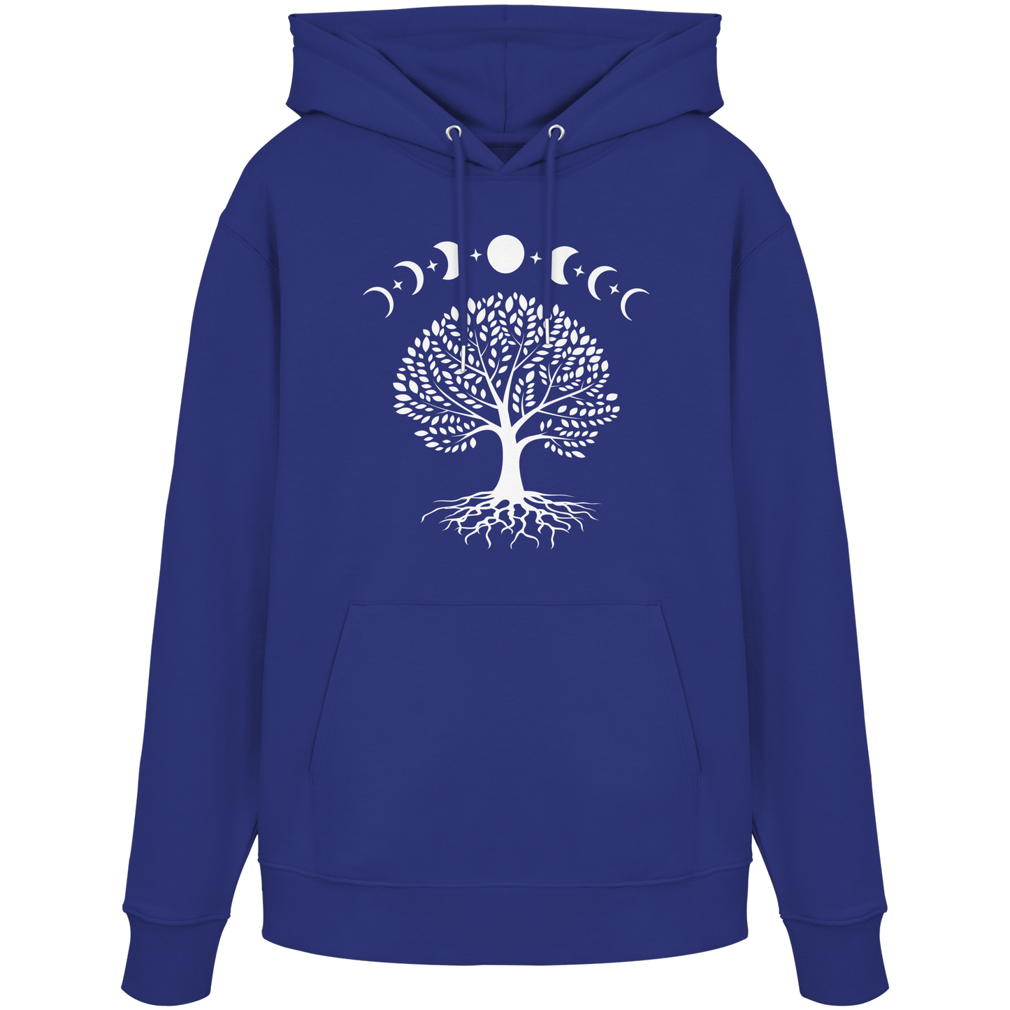 Mondphasen Lebensbaum - Organic Hoodie